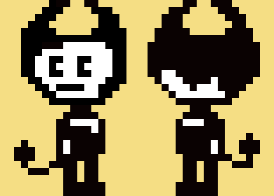[9664c4] Bendy song art Halfside