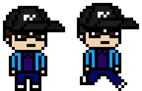 [5d9cdf] Edgar danganronpa sprite sheet 