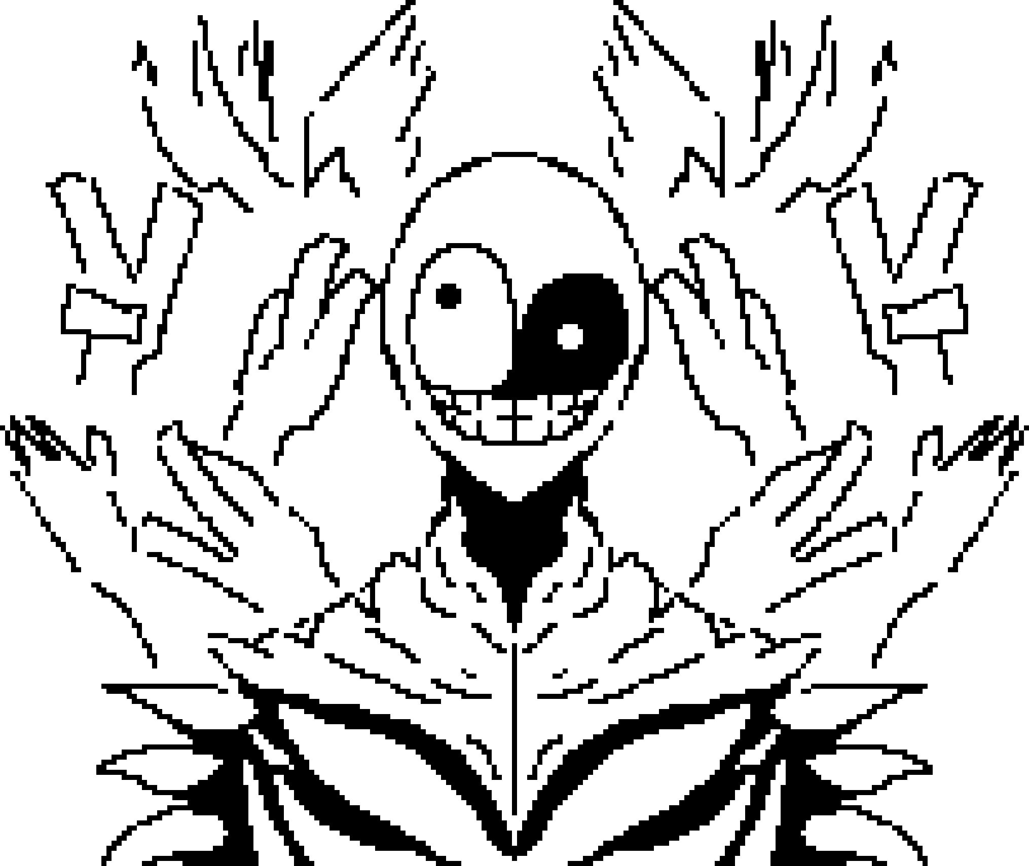 [35dc76] drew some random ass ai image i generated by just putting "gaster" a while ago, took 8 years to import the image smh