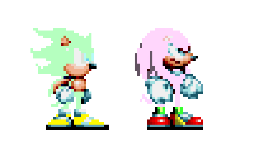 [956cb9] Ultra Instinct Sonic hiper and super knuckles