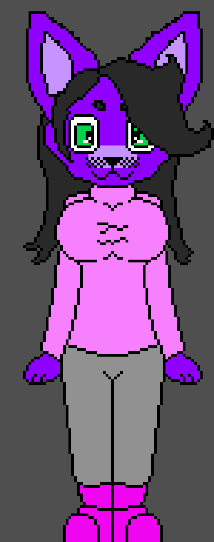 [c18bdd] Azula-Eh what does everyone think of my(Probably unoriginal and bad) furry oc?