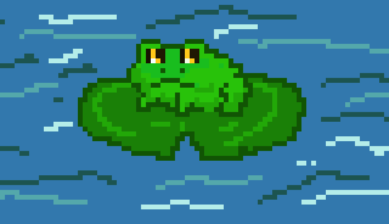 [e9e8a0] Stranded Frog