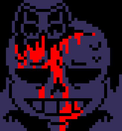 [7ce906] *(Demented walks back in KC's house.) Couldn't find any food... -HorrorTale Sans