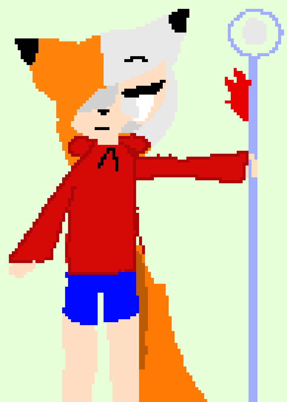 [733b2d] *Puts some snow on him* -Foxlya