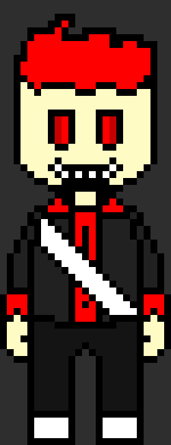 [812b32] *mike sees a flash of what Red used to look like then it disappears*   - Red / Molt!