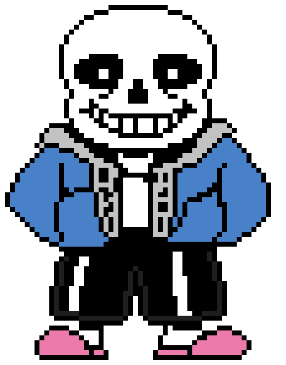[ca28d9] Sans Colored Sprite