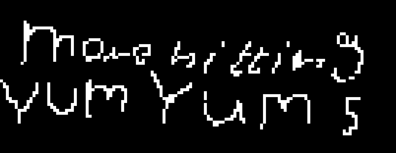 [b7d2ef] Sans: hitting yum yums