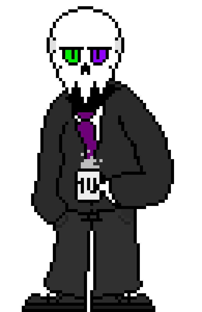 [45d928] -karma leans back in his chair in his shop/bar- no one...