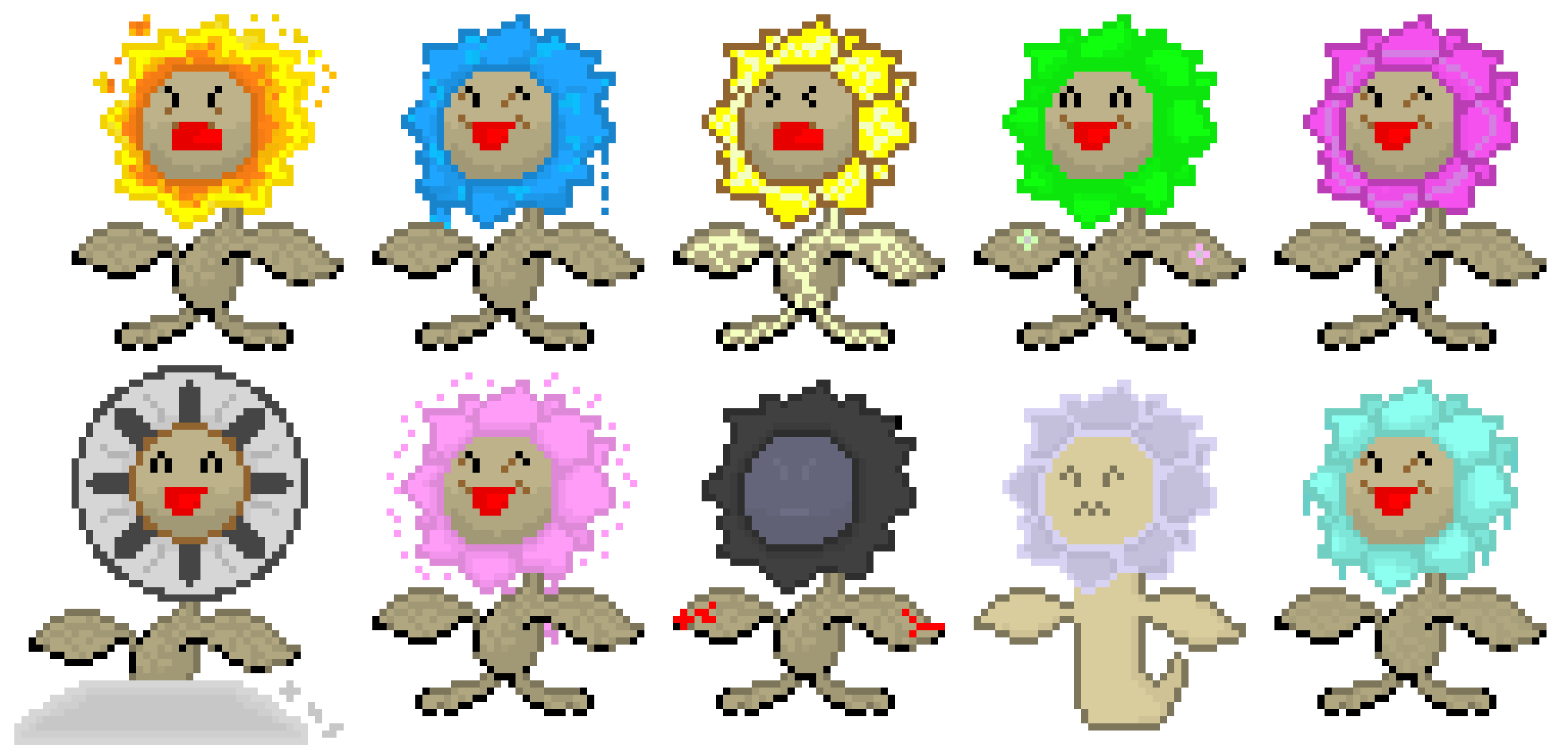 [e1471e] Ominan Sunflora Sprites
