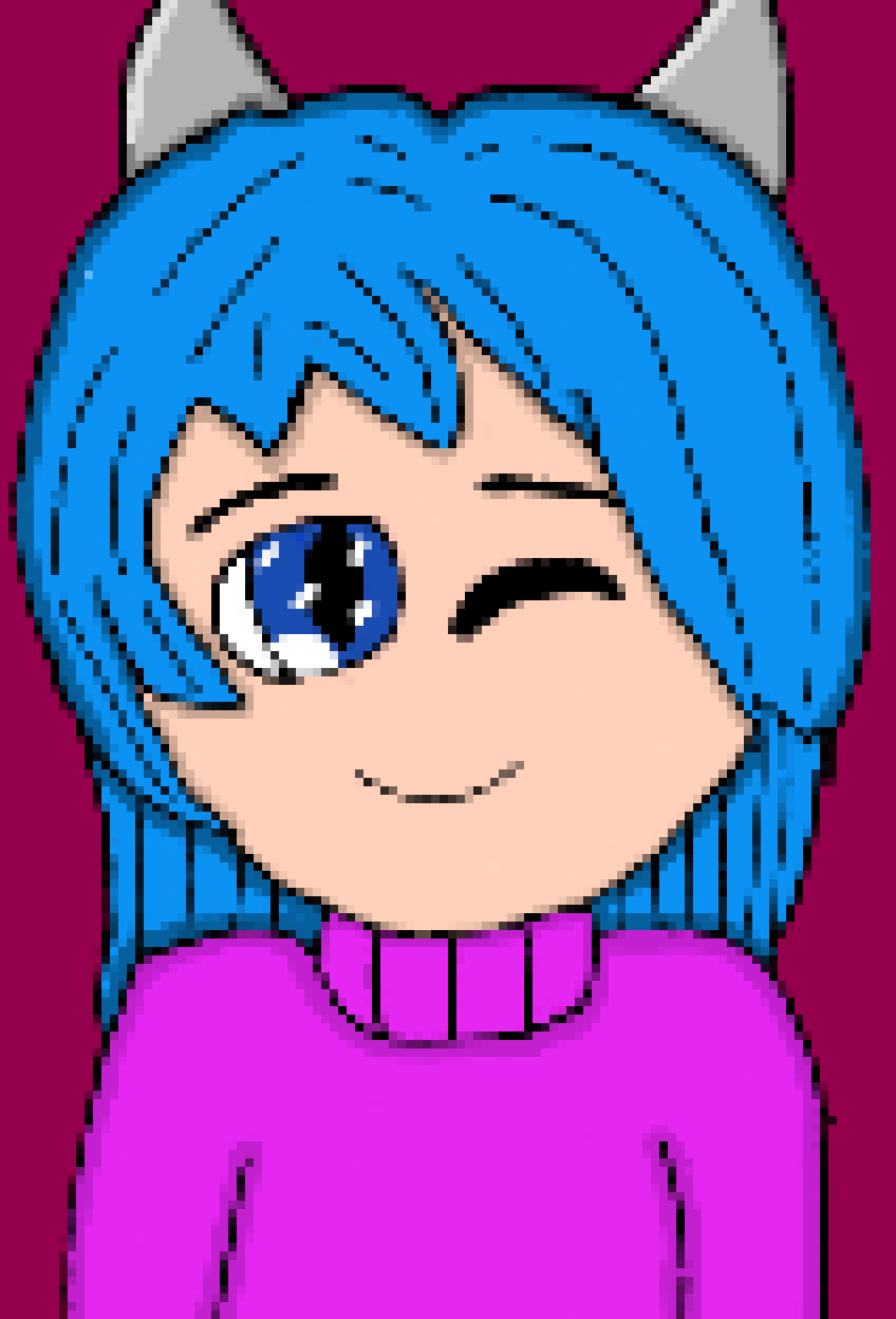 [b63bdb] I wanted to make a drawing of Multi and Terror, so yeah!