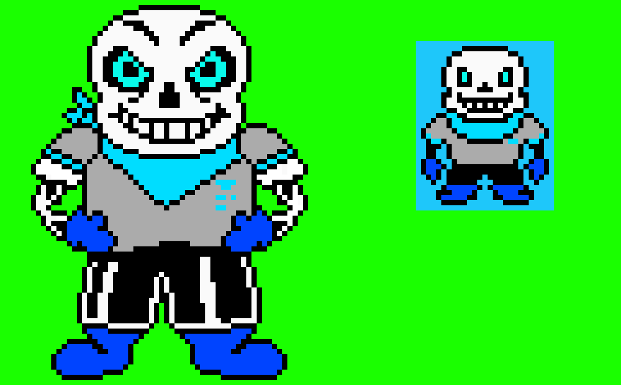 [9664c4] my fanmade underswap sans sprite