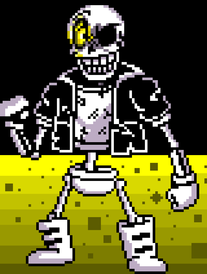 [98b53d] thanks btw Aries helped me shade papy and i shaded sans on my own =) - hayden