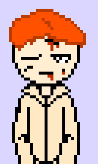 [a41074] *it's... Aaron?* ugh... ow