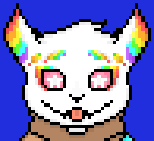 [95be89] {A attempt with star eyes... It didnt go poorly but it doesnt look very good} (She apparently loves dragons so just run up to Terra and pet him)