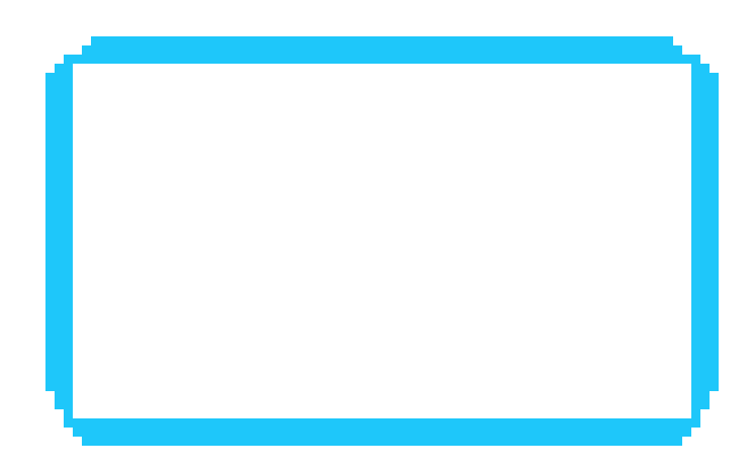 [de91fc] 16x9 pixelated border