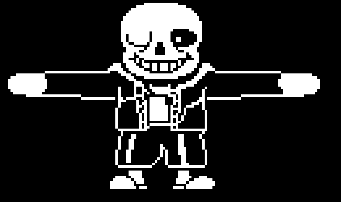 [acbc50] T-pose sans assets his dominace into battle