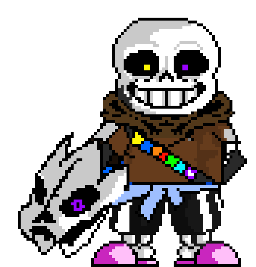 [2b9834] smash bros ultamate Sans inktale