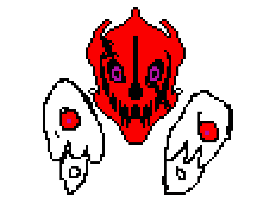 [ce61c4] WD Gaster Blaster flame form