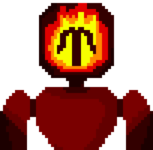 [d8d976] *Sits by a fire, enjoying the warmth*