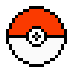 [804e19] Cross-Stitch Quick Ball (pokemon)