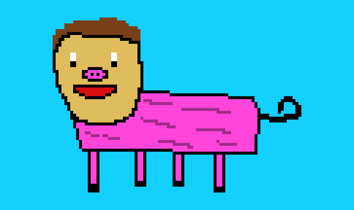 [9664c4] PIG MAN THE BEST PIG-MAN/PIG MAN POWER