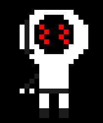 [a49514] *He cracks even more* Well... At least I died where my creator used to go.