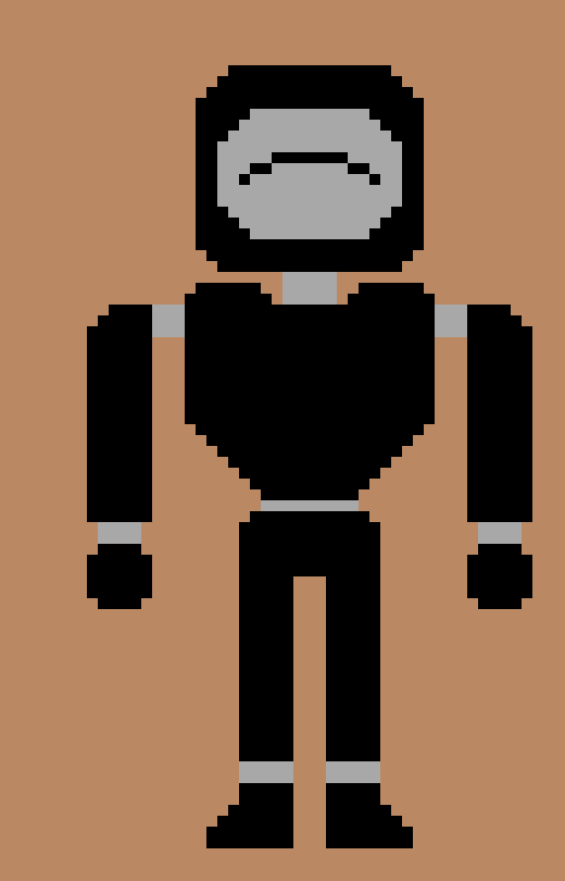 [25d002] (I want too,But My ranger job) *He sits in his chair,clearly shaken* . . . .