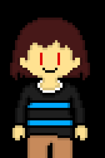[0ae1f1] let me fight bone bag. Frisk: Chara NO