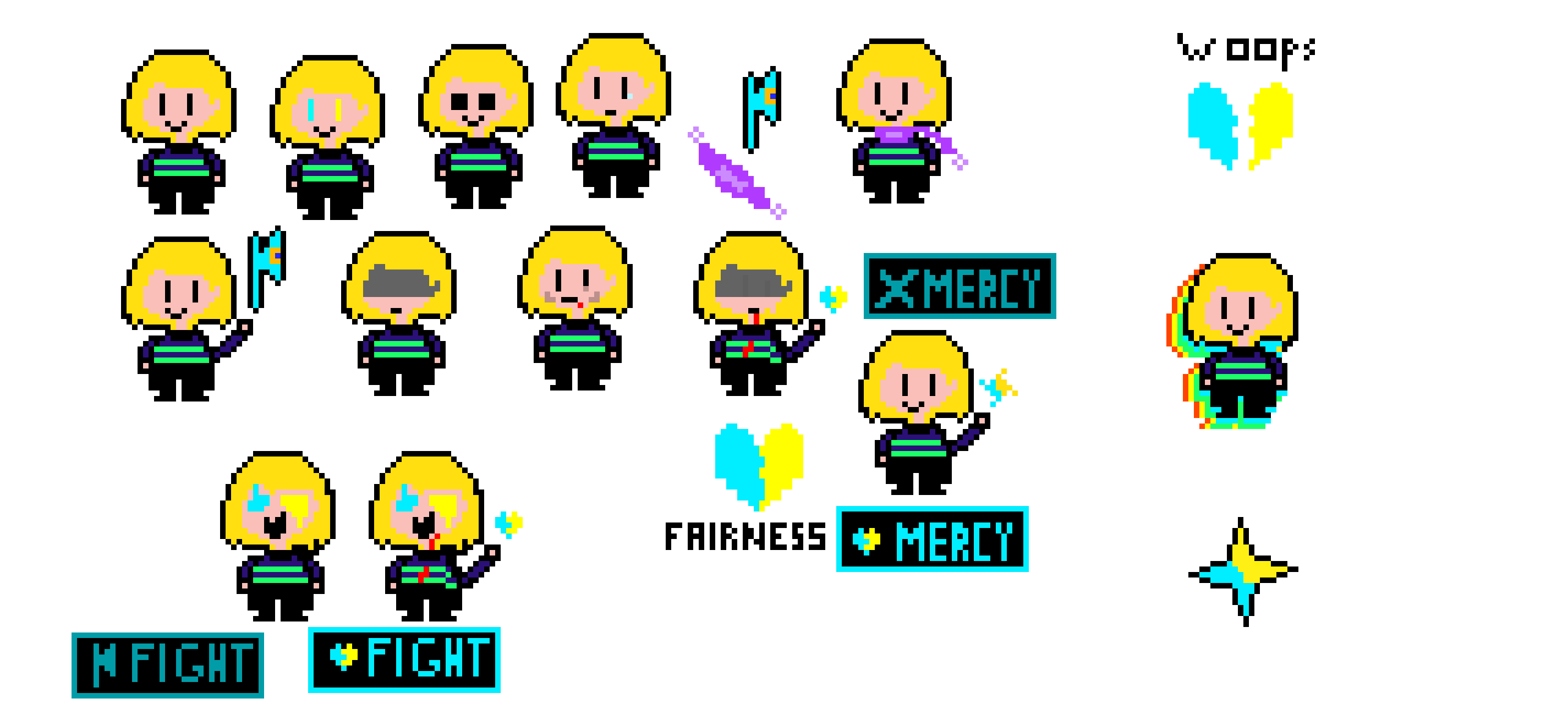 [6efa67] A human from undertale