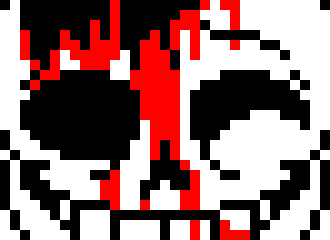 [7ce906] oof, see ya' mate)) -HorrorTale Sans