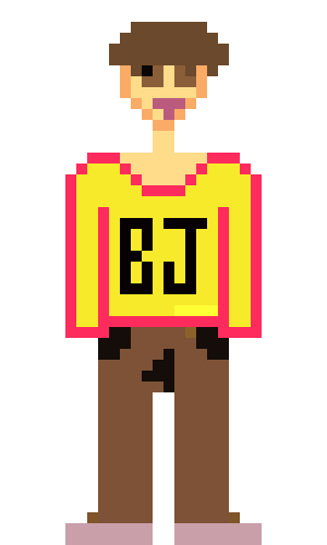 [697caa] brodys pixel portrait