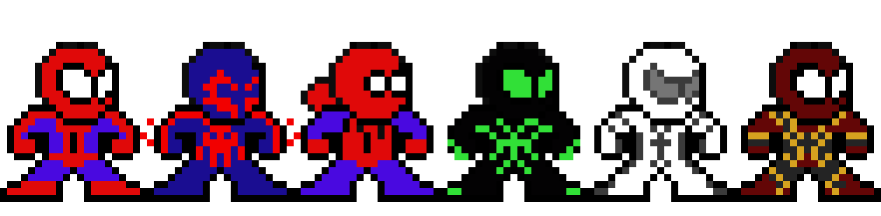 [9664c4] different spidermen