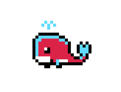 [e3be5b] Pixel Whale