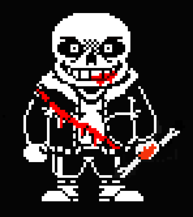 [ba0b02]  last breath Sans phase 2 Sprite (my take)