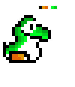 [9fa88c] *Yoshi helps ben by swallowing ben and putting him into a egg* - Spectral