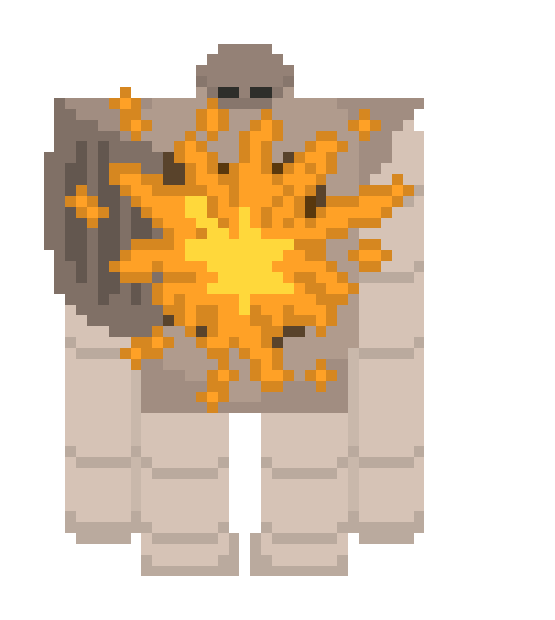 [842b0a] Golem Down Hit