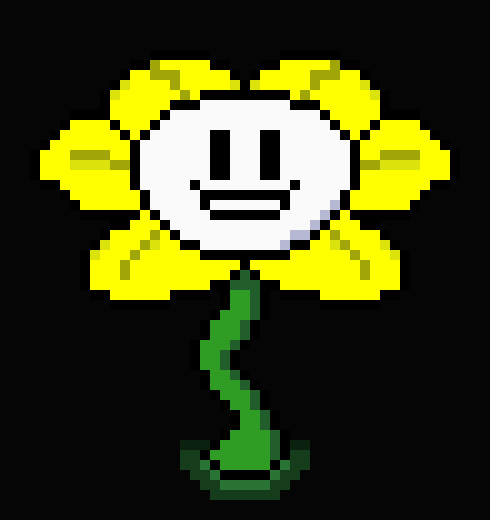 [1f86ca] howdy I'm flower! the flowey!...............wait........SHIT