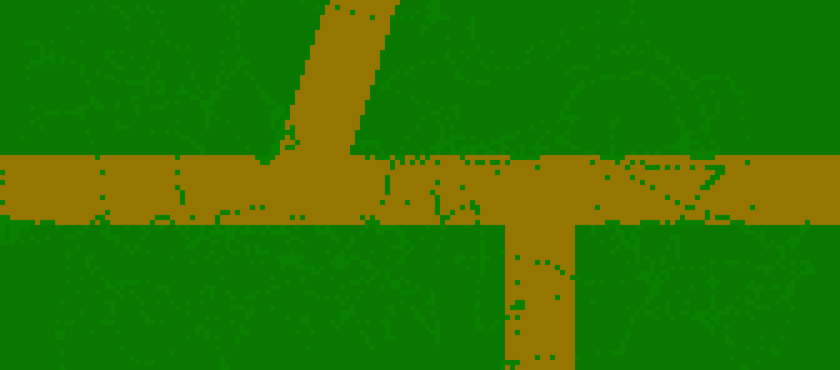 [b99be8] a path. To the boss...