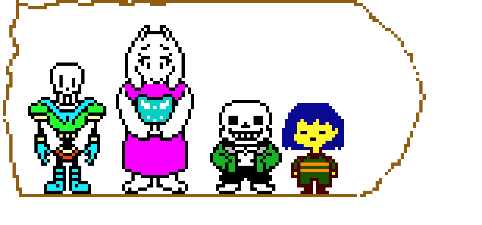 [b3b929] Undertale Characters
