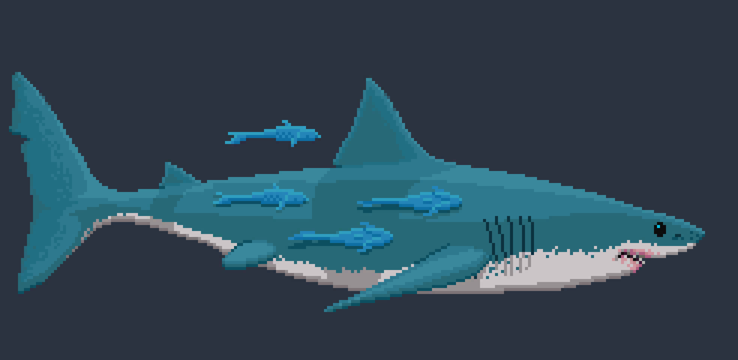 [4a2a29] -[ It continues making pissed Shark noies ]-