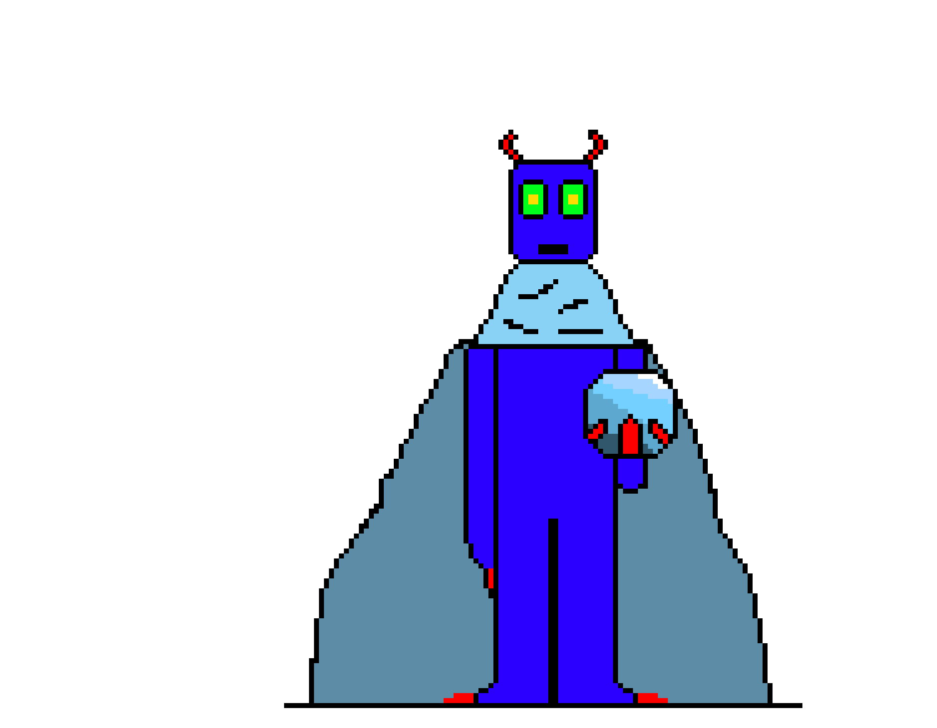 [e83129] *his gem like eye's shined in the light a bit*........hmm....i guess you can do that-Therthrerin The Crystal Ball Keeper (Deadtale)