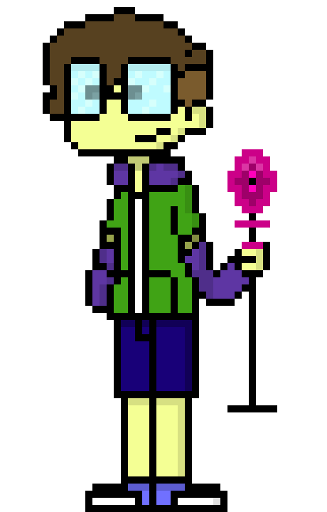 [a81234] -puts on glasses and scans the body- this...this wasnt put here...this came here...