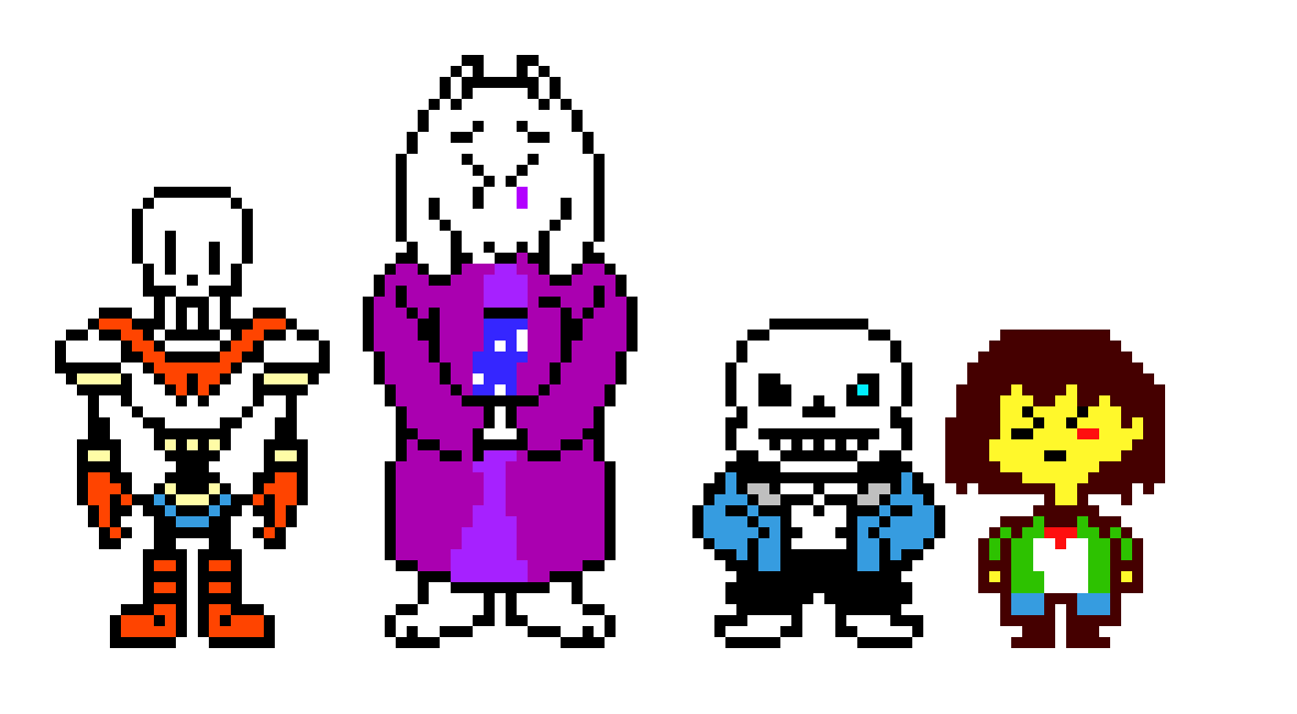 [cd09d8] Undertale Characters
