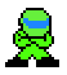 [9664c4] Green Galactic Man