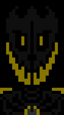 [d0ac6b] -appears next to Papyrus and drags him out of John's house-