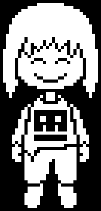 [8aa4ac] Geometrytale Stereo Frisk | fish