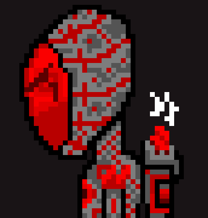 [c3bb50] (Copies then throws axe at the lazer) I cant see but I sure can hear *calls in orbital strike*