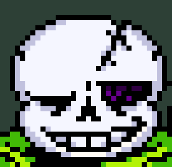 [a228fa] *He is suddenly behind Chara, and he throws a bomb directly at the back of her head, and if she doesn't dodge it, he shoves her over*