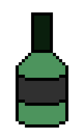 [11705c] Bottle of Mint Julep