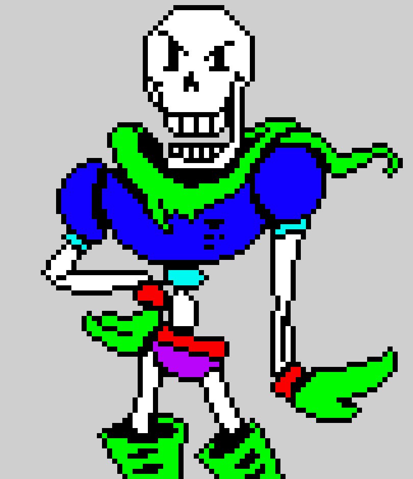 [c48fbf] Westtale Papyrus sprite